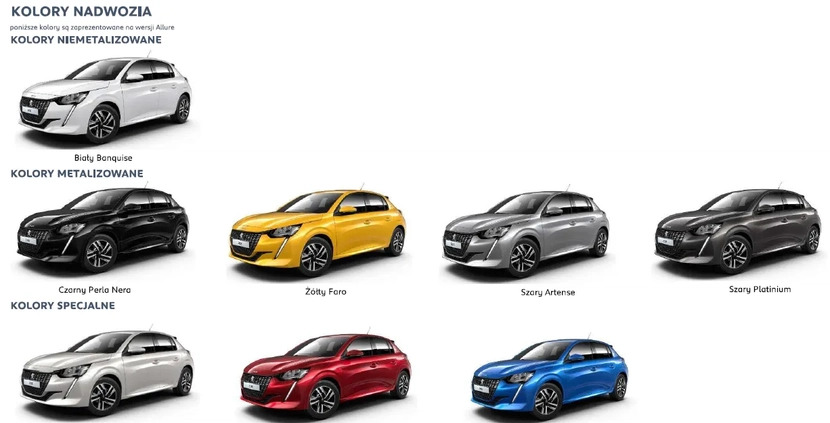 Peugeot 208 cena 81900 przebieg: 2, rok produkcji 2023 z Warszawa małe 121